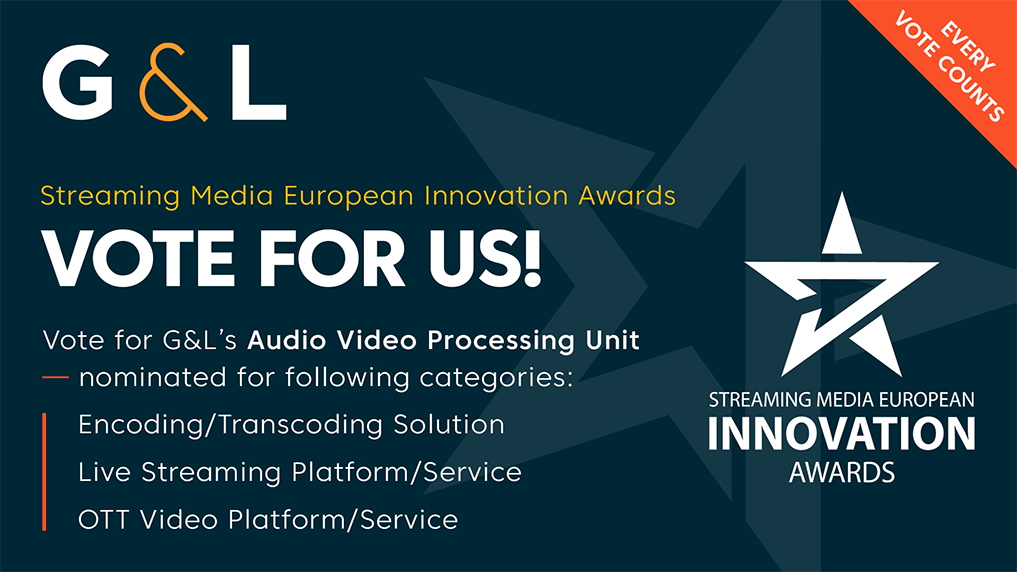 Streaming Media Innovation Awards Nomination 2024